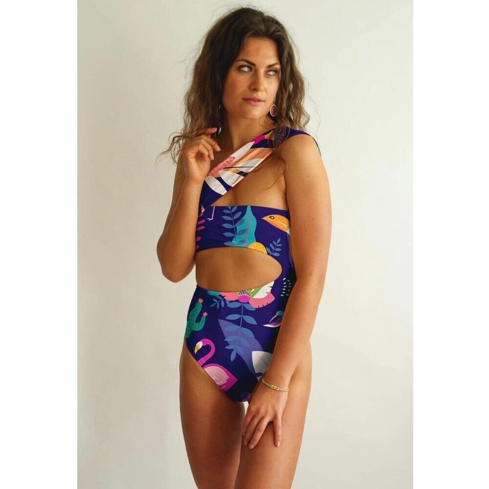 Averie Floral Print One-Piece Swimsuit